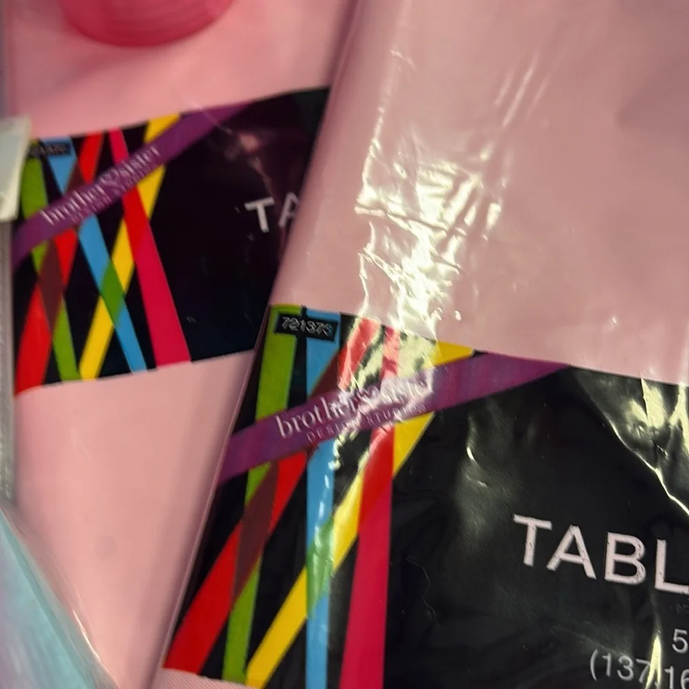 Baby Shower Party Supplies Set - Pink and Blue